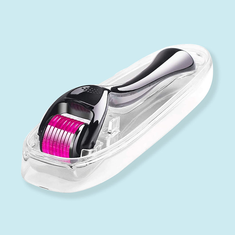 Derma Roller 0.5mm, Smooth Skin Roller and Glow Roller Pro